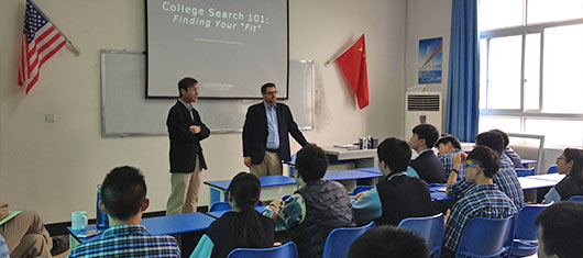  加州路德大學(xué)來(lái)訪中美英才班 