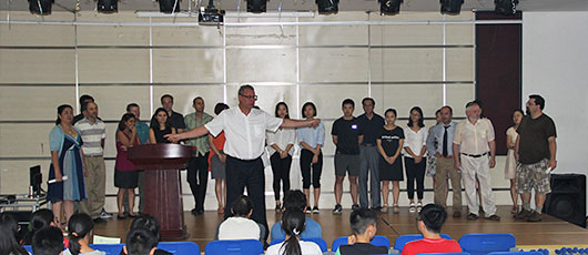  2015--2016學(xué)年國(guó)際部高中開學(xué)典禮 