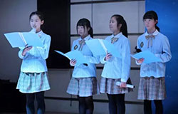  成都美視師一學(xué)校上演學(xué)生版朗讀者 朗讀點亮校園 