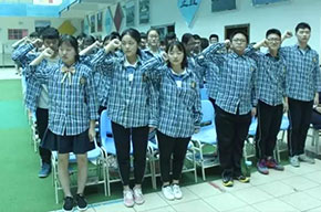 胸中有鴻鵠，壯志達(dá)青云——高2015級(jí)走進(jìn)高三誓師大會(huì)