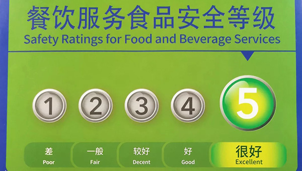  喜報 | 我校生活中心榮膺“餐飲服務食品安全等級”最高級別！ 