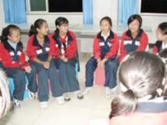 中學(xué)部心理互助小組活動