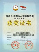美視學子榮獲浩沙杯全國萬人健美操大賽四川分區(qū)賽第一名